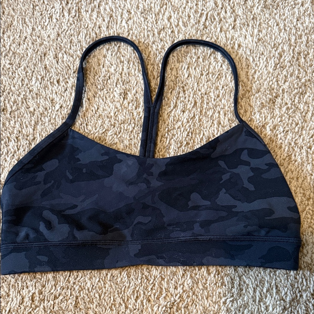 Lululemon Athletica Camouflage Sports Bra